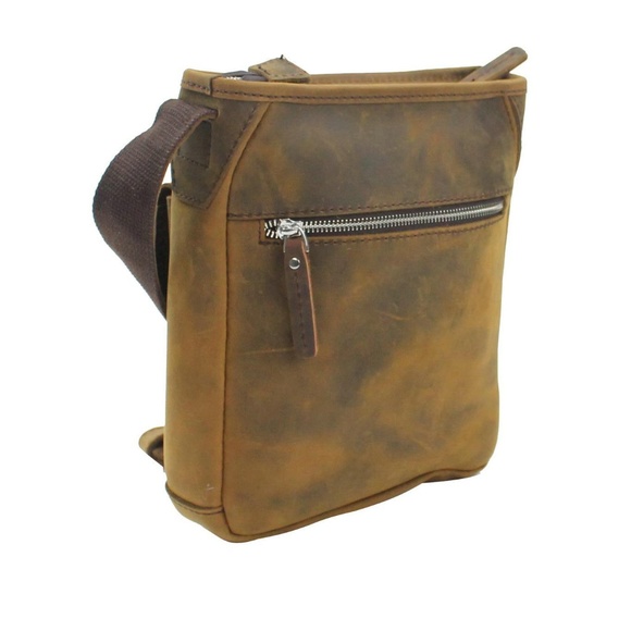Handcrafted Western Purse - Genuine Cowhide Large Crossbody Bag 10\